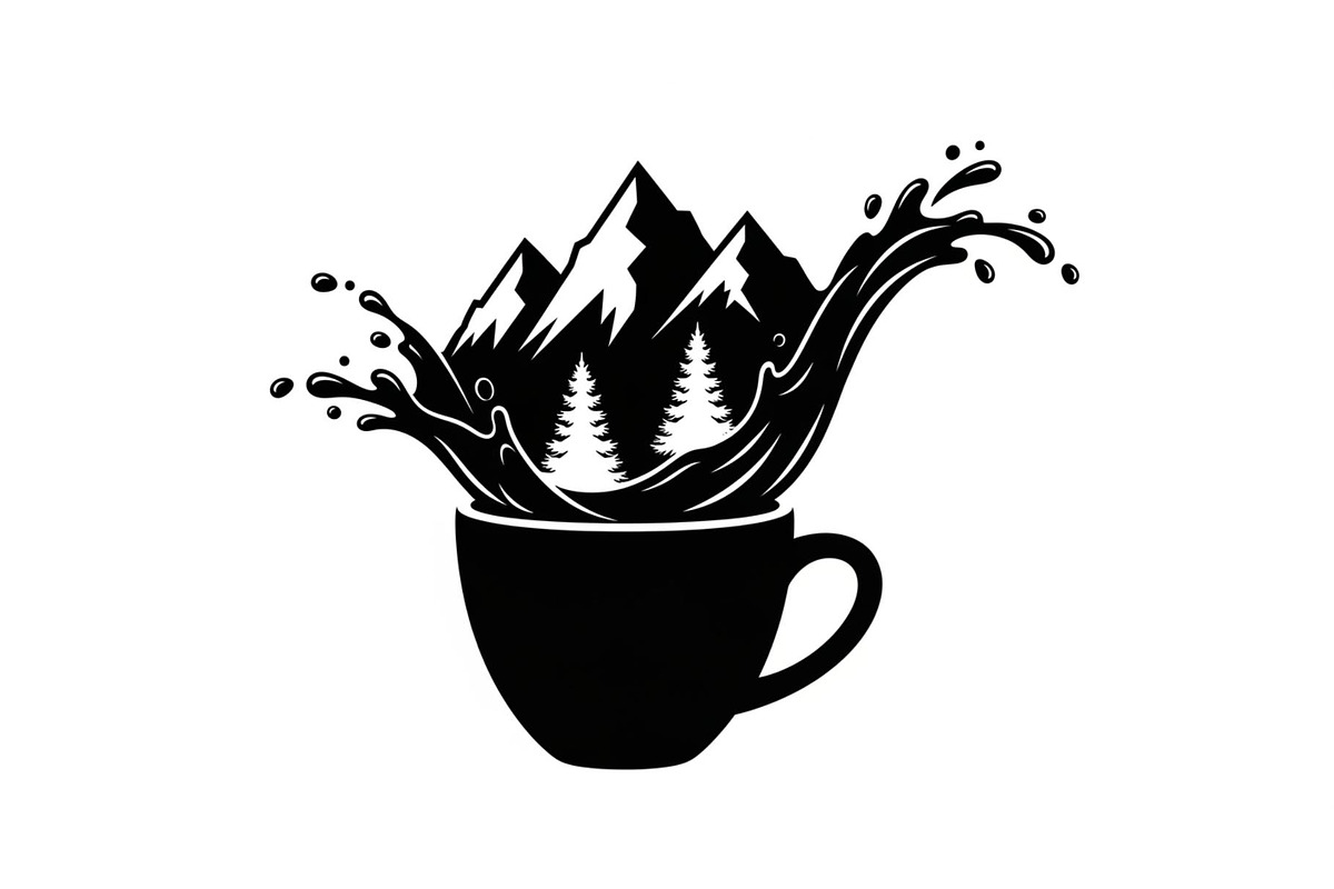 Mountain Coffee Cup Design Bundle, an Illustration by yasushie (Photo 27 of 31)