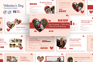 Valentine's Day - Keynote Template, a Presentation Template by QR Design Studio