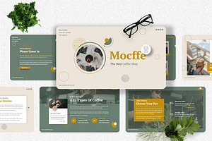 Mocffe - Coffee Shop Googleslide