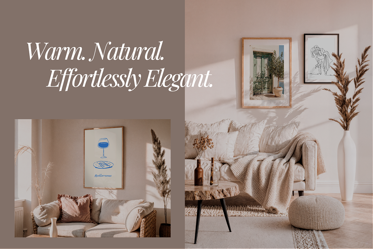 SOLARA Boho Frame Mockup (11 PSD), a Mockup by vikes.art (Photo 7 of 8)