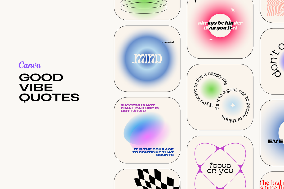 Good Vibe Quotes, a Social Media Template by marmaries (Photo 1 of 9)