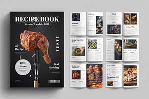 Cook Book Template Recipe Book