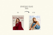 Burgundy Instagram Template, a Social Media Template by Row Creative (Thumbnail 10 of 10)