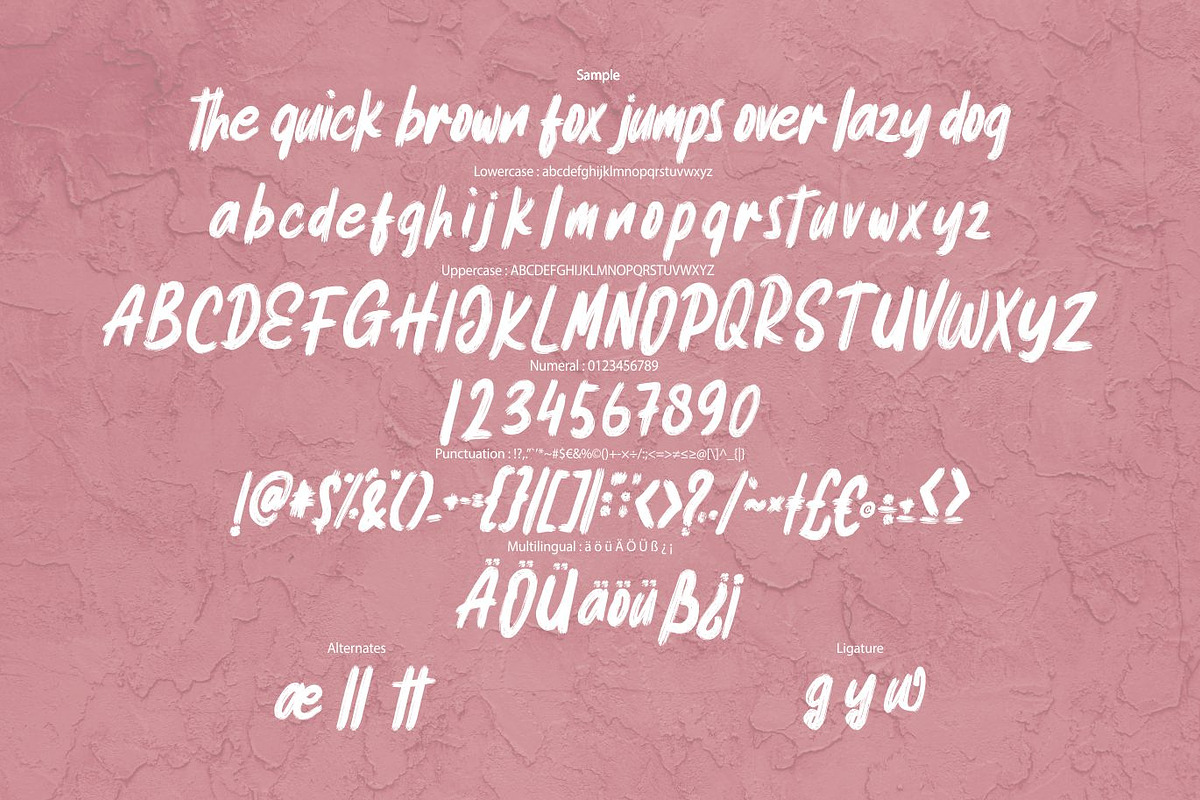 Heseick Brush Font, a Script Font by Fannan Studio (Photo 5 of 6)