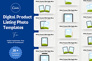 Planner Listing Photo Mockups Etsy, a Templates & Theme by The Chaos Project (Thumbnail 1 of 7)