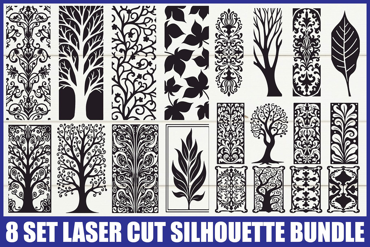 Nature Cutout Vector Pack, an Illustration by Amazin_art (Photo 1 of 9)