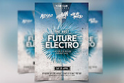 Futuristic Flyer Party Festival PSD, a Flyer Template by Graphicfy Templates (Thumbnail 1 of 4)