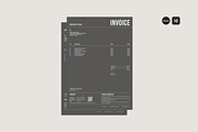 Invoice Template, an Invitation Template by Creatiya Type (Thumbnail 1 of 4)
