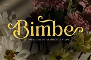 Bimbe Elegant Serif Font, a Serif Font by Graphicxell (Thumbnail 1 of 8)