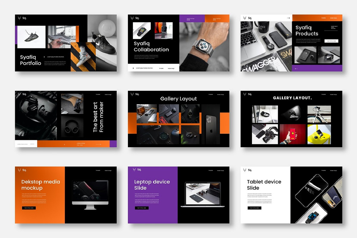Syafiq – Business PowerPoint, a Presentation Template by Dens Creative Studio (Photo 4 of 6)