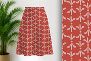 Pink Organic Petals Seamless Repeat, a Pattern Graphic by Sharon Schwalbe (Thumbnail 1 of 4)