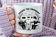 Escape the Ordinary SVG Design PNG, a Seasonal Illustration by Rose Art (Thumbnail 2 of 5)