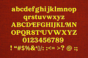 Rowancrest Retro Display Typeface, a Serif Font by AN Productions (Thumbnail 3 of 3)