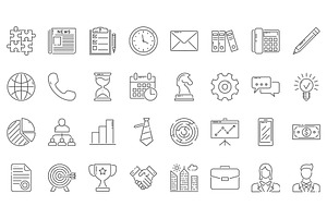 Business Icons Set