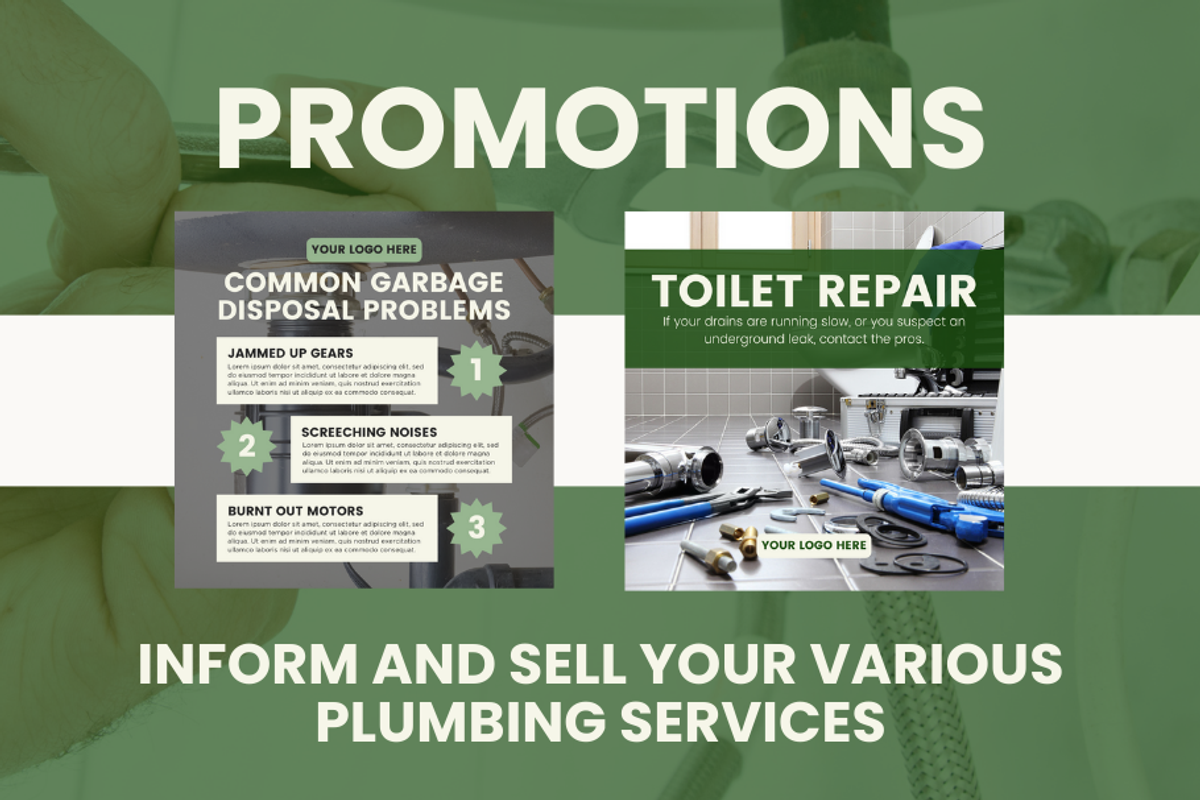 Plumbing Services Social Marketing, a Social Media Template by ShayMadeWhat (Photo 5 of 6)