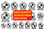 Royal Shield Logo Template Vector, an Illustration by Amazin_art (Thumbnail 1 of 18)