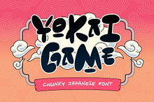 Yokai Game - Japanese Anime Font