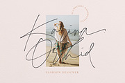 Scandinest - Signature With Ligature, a Script Font by Dirtytemp Studio (Thumbnail 5 of 16)