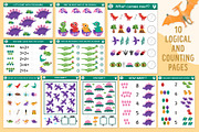 Dinosaur games and activities, an Education Illustration by Lexi Claus (Thumbnail 7 of 15)