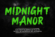 Feurs Begone Spooky Horror Brush, a Handwritten Font by Maulana Creative (Thumbnail 6 of 7)