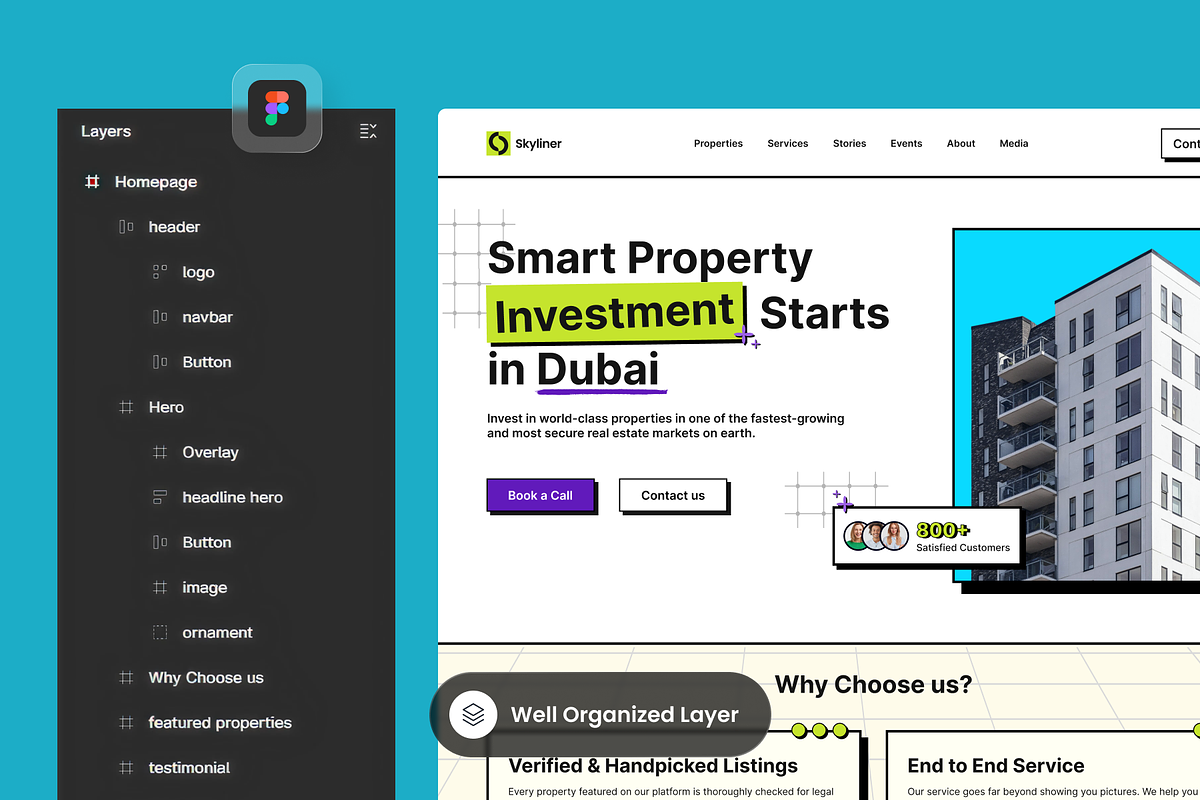 Skyliner - Real Estate Landing Page preview 2