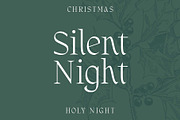 Holiday Season | Christmas Fonts, a Serif Font by Headfonts (Thumbnail 8 of 9)