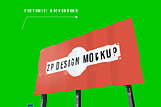Roadside Hoarding Board Mockup PSD, an Advertising Mockup by ZP Design (Thumbnail 2 of 4)