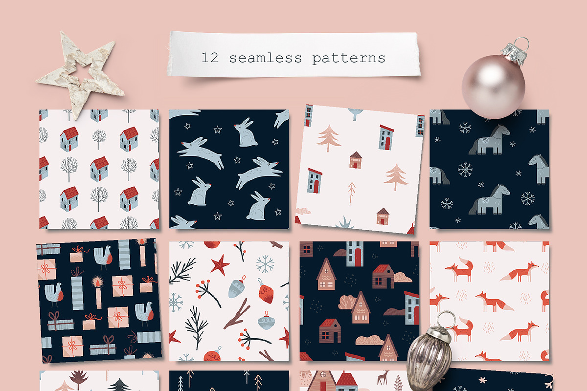 Snow World | Winter collection, a Decorative Illustration by katieromanoff_art (Photo 6 of 22)