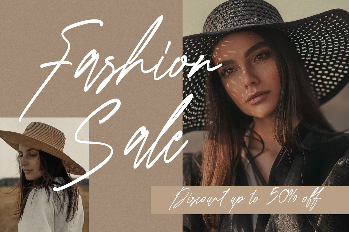 Renastica Modern Script Font, a Script Font by RantautypeStudio (Photo 13 of 15)