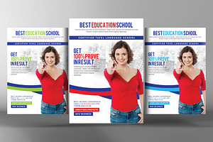 Best School Education Flyer, a Flyer Template by graphicforest