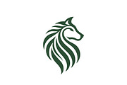Abstract Gold Wolf Logo Fox Luxury, a Branding & Logo Template by Signatoro (Thumbnail 2 of 3)