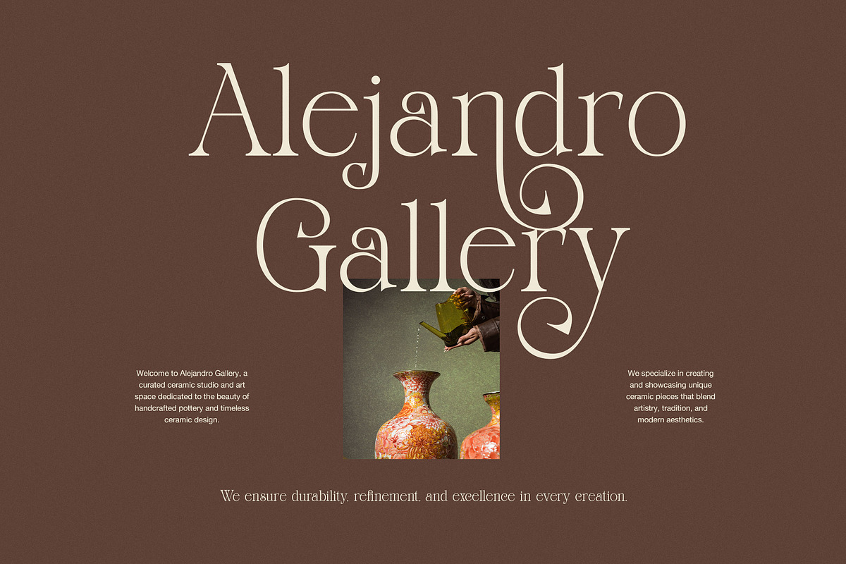 Frestin Elegant Serif Font, a Serif Font by Graphicxell (Photo 4 of 8)