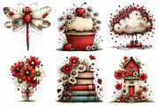 Whimsical Spring Clipart Bundle, an Illustration by Daily.Designs (Thumbnail 5 of 8)