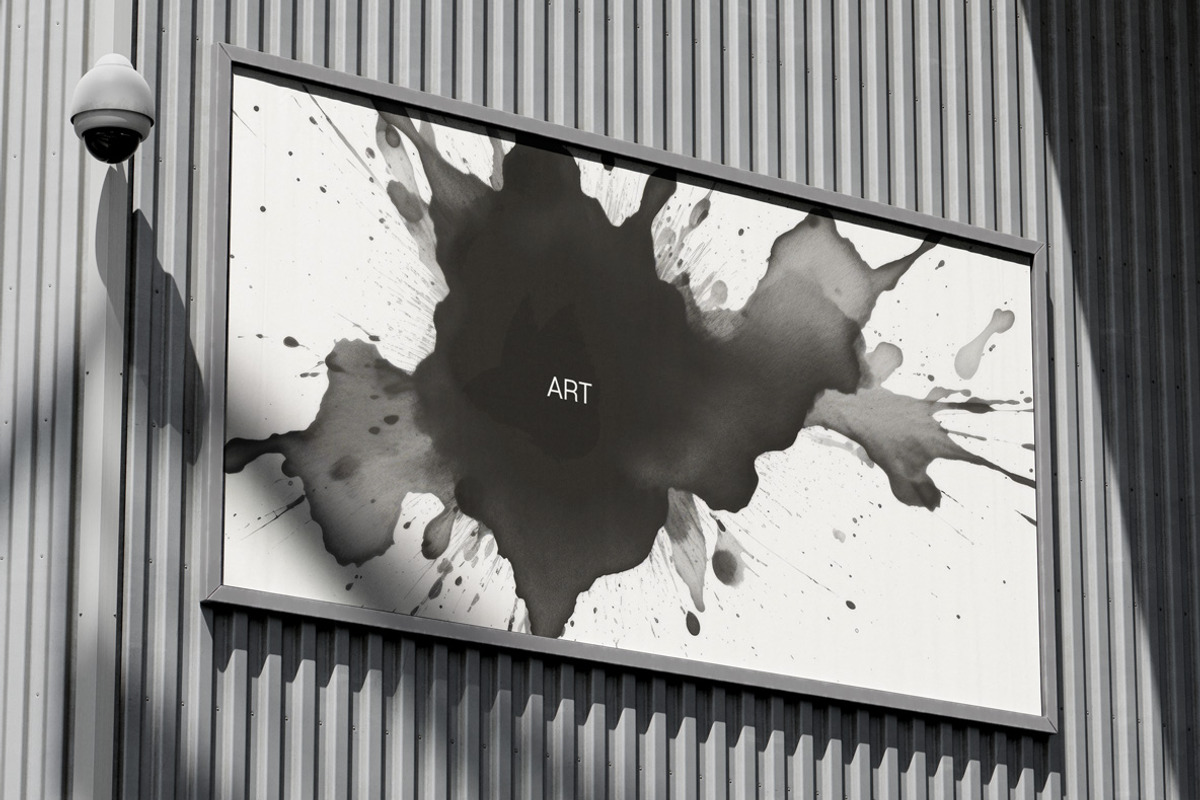 Black ink splash. 61 images, a Decorative Illustration by Handmadefont (Photo 9 of 13)