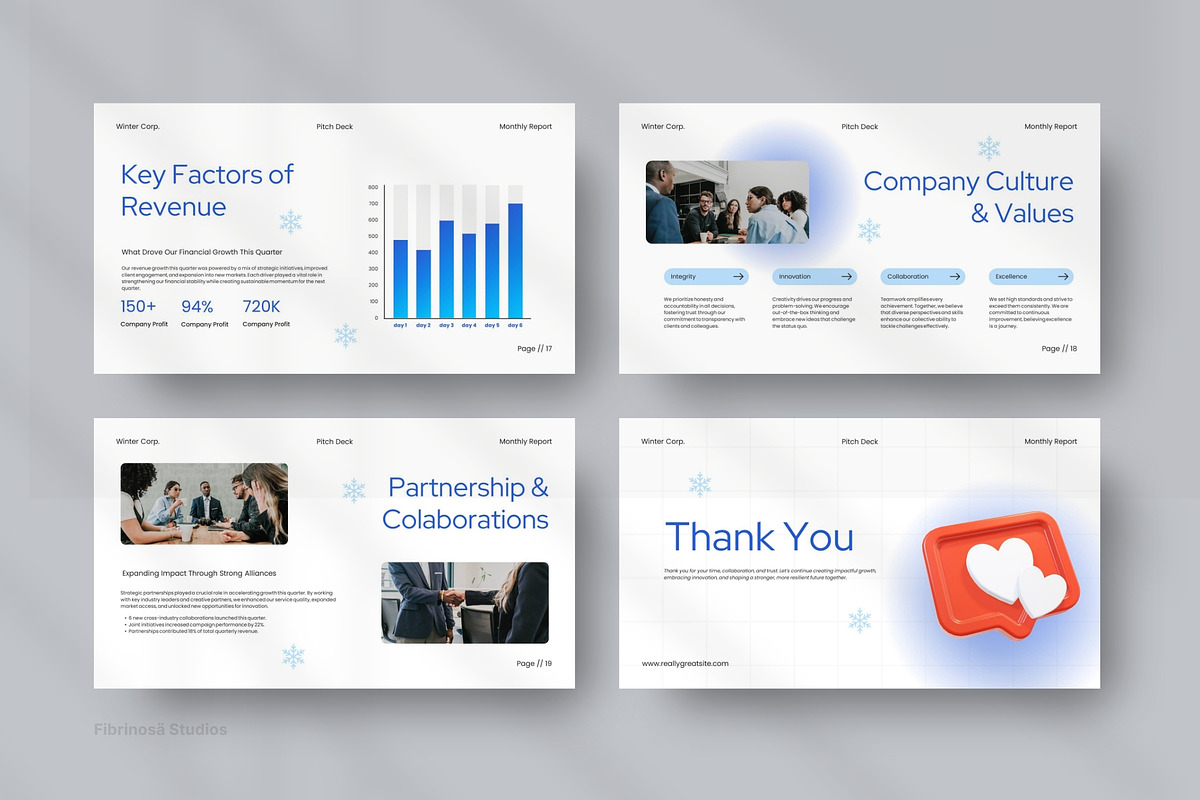 Business Growth Report Deck preview 5