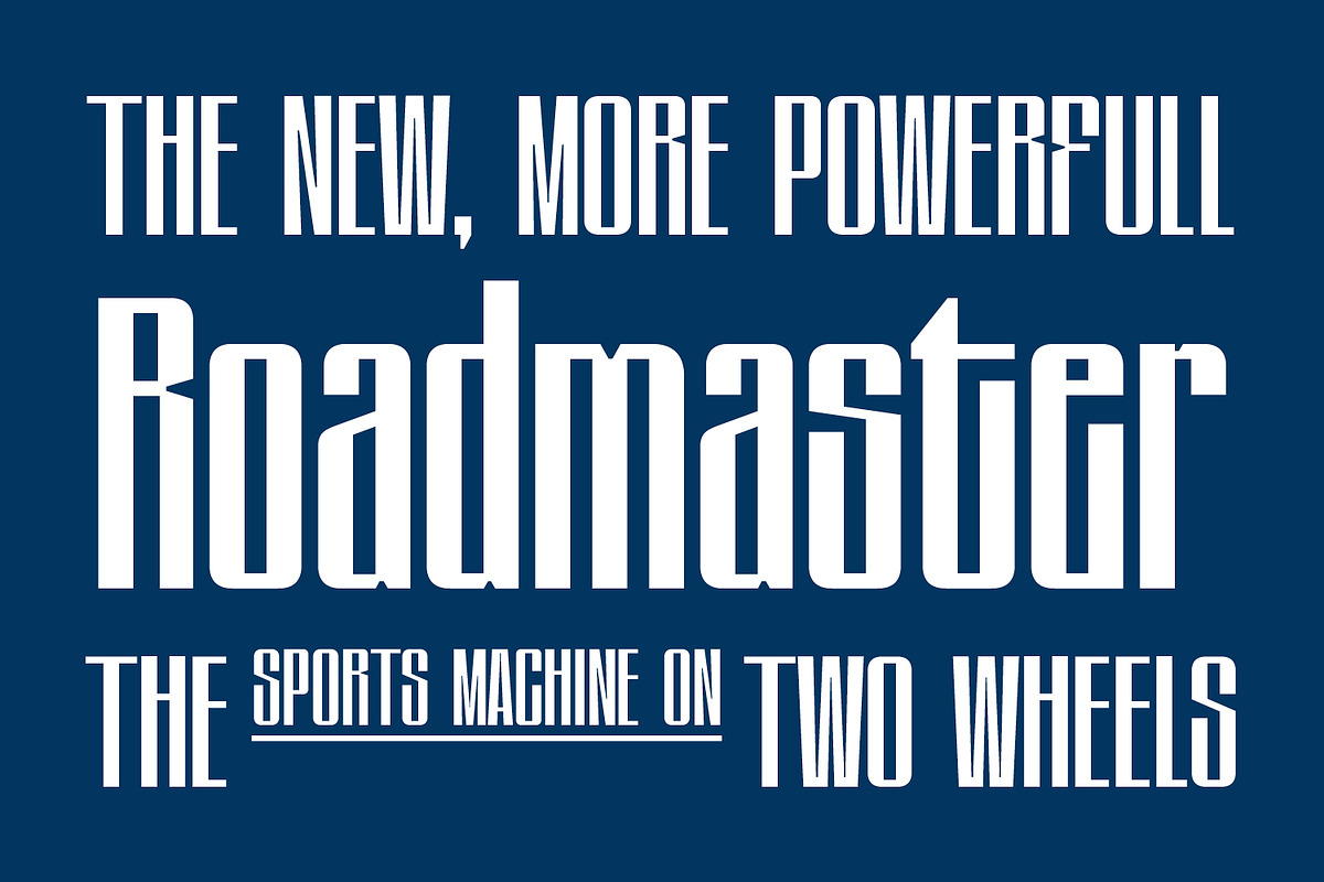 PRAK Notch – Ultra Condensed Font, a Sans Serif Font by Healltica.std (Photo 3 of 18)