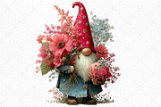 Whimsical Easter Gnome Clipart, an Illustration by Craft Nest (Thumbnail 10 of 10)