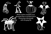 Cute Doodle Halloween Dogs, an Animal Illustration by Liz Pengilley Studio (Thumbnail 3 of 4)