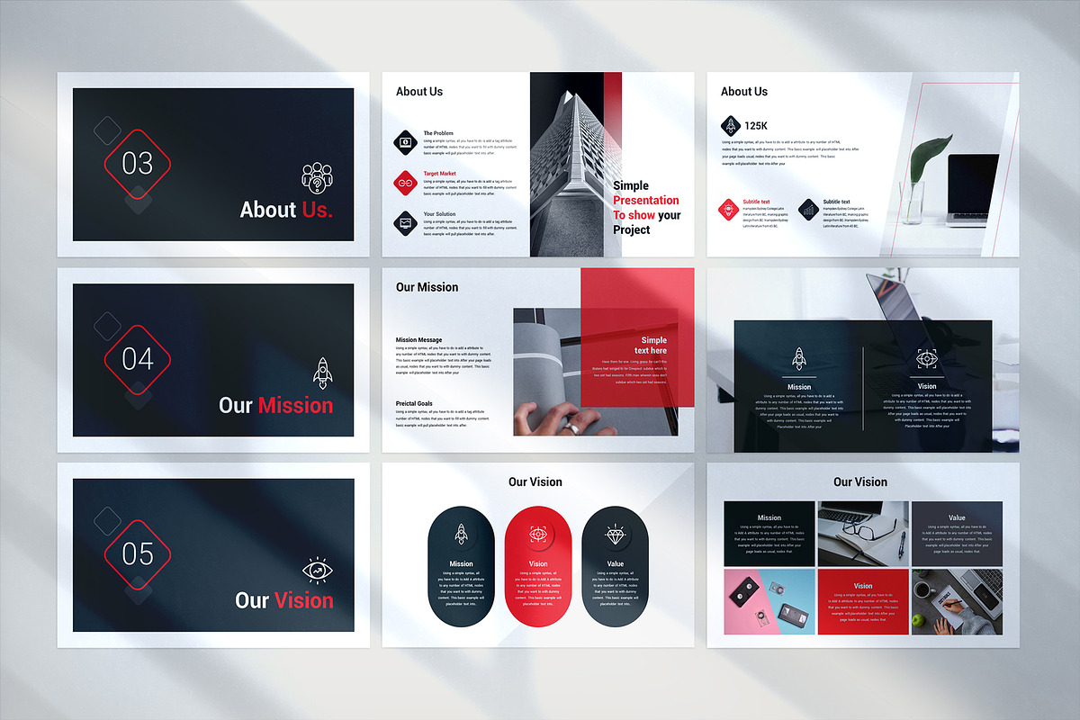 Starex Google Slides Template, a Presentation Template by WhiteGraphic (Photo 5 of 11)