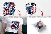 4th of July Cat, a Graphic by Artnoy (Thumbnail 3 of 5)