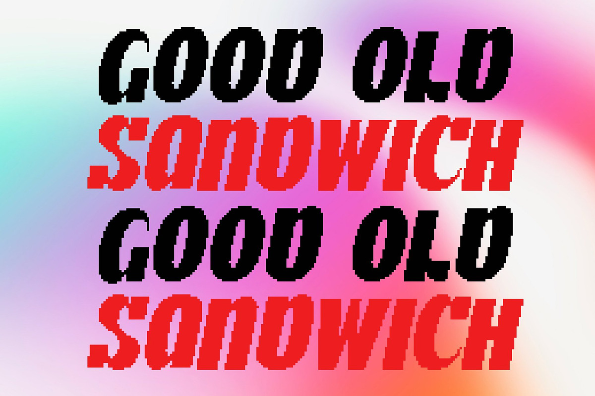 CS Skate Pixel, a Sans Serif Font by Craft Supply Co. (Photo 2 of 8)