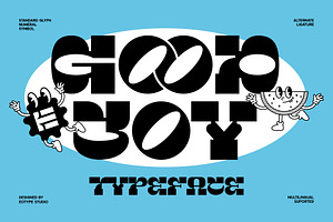 Good Joy, a Slab Serif Font by Eotype Studio