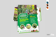 Lawn and Garden Care Flyer Template, a Flyer Template by Aam360 (Thumbnail 4 of 5)