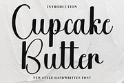 Cupcake Butter, a Handwritten Font by FreshTypeINK (Thumbnail 1 of 8)