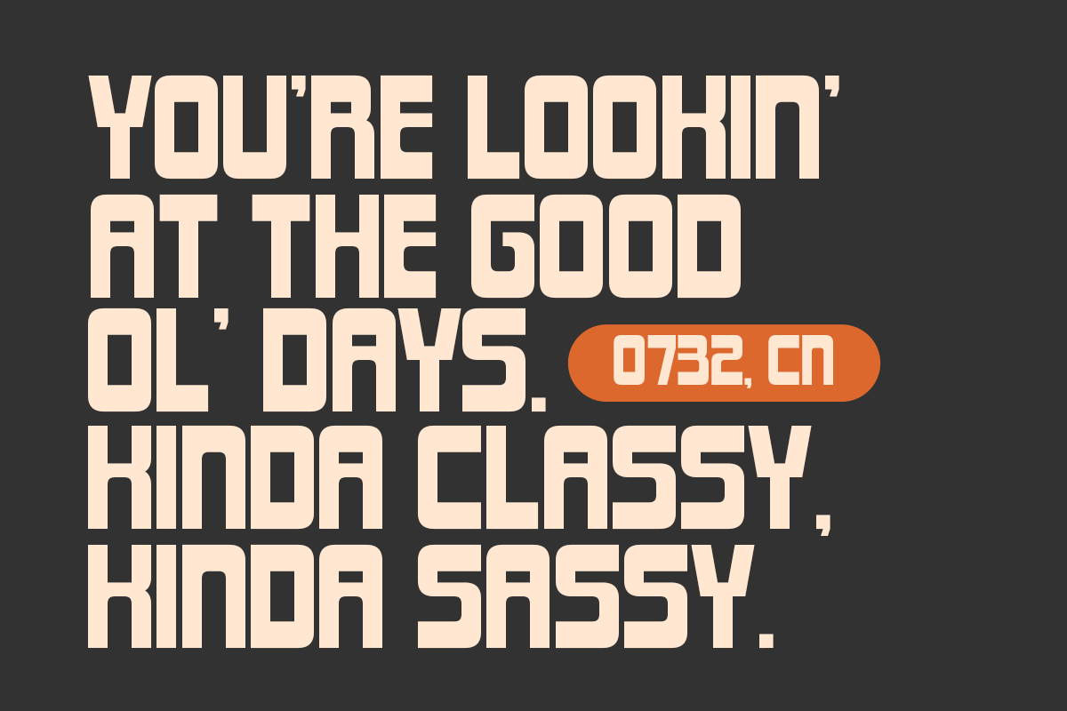 Bobai - Retro Sans Serif Font, a Sans Serif Font by Pandeka Studio (Photo 2 of 9)