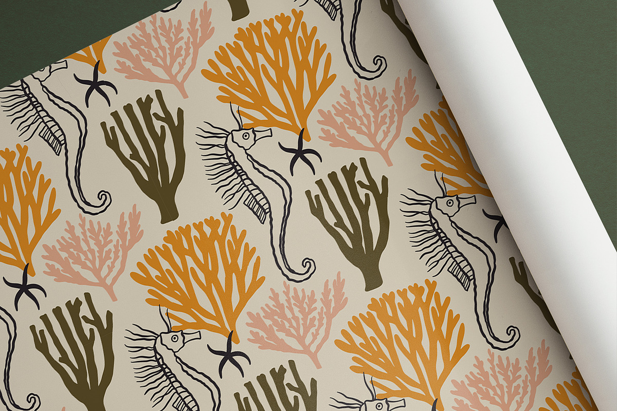 Mermaid Core Graphic Bundle, a Pattern Graphic by Katerina Osa (Photo 7 of 13)