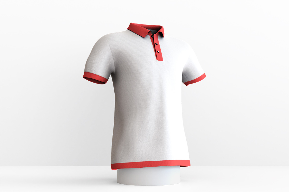 T Shirt Polo Mockup, a Shirt Mockup by Kenrichi (Photo 3 of 4)