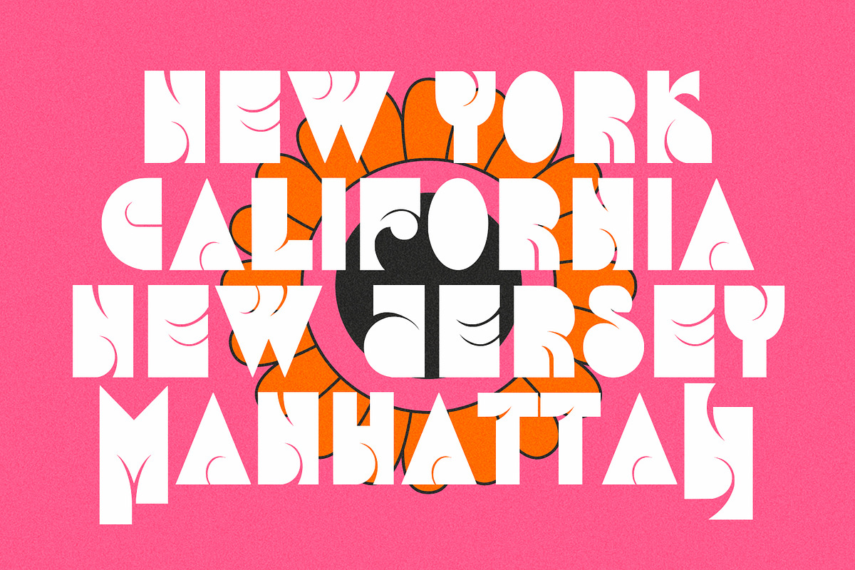 Gapumir Groovy Display Font, a Sans Serif Font by Maulana Creative (Photo 3 of 7)