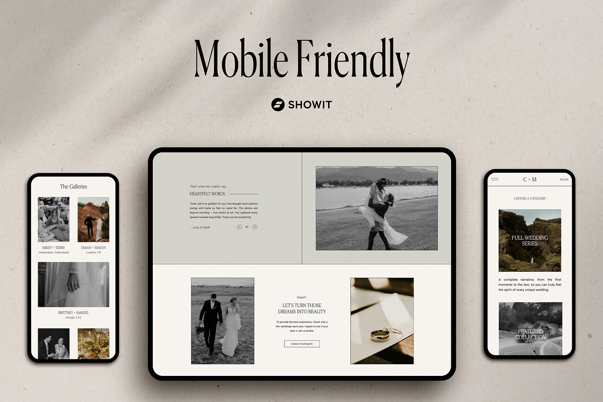 Showit Website Template / Portfolio, a Websites & App Template by The Soft Voice (Photo 6 of 8)