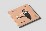 Hard Cover Square Book Mock-up, a Books & Magazine Mockup by Yogurt86 (Thumbnail 3 of 19)